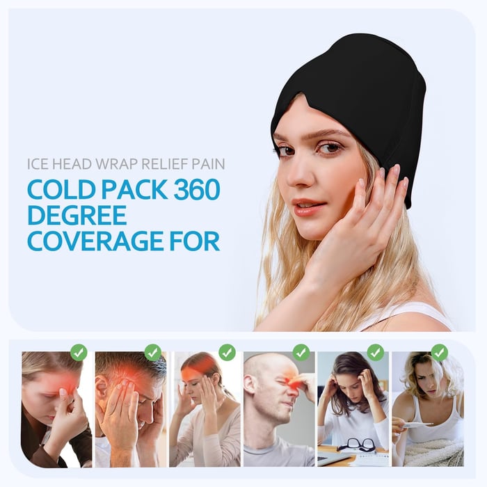 Migraine Relief Cap , Head Ache Relief